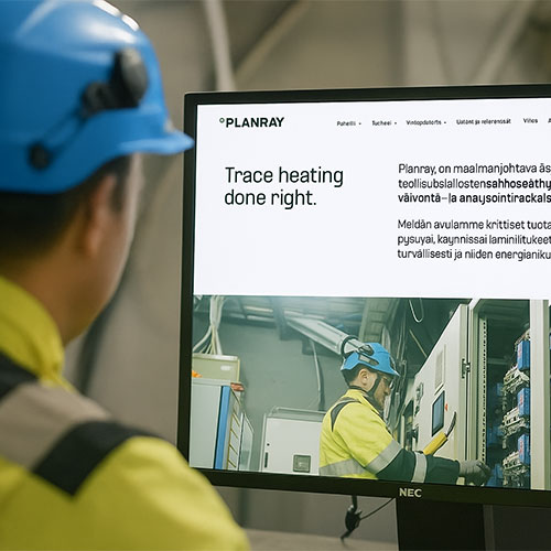Planray verkkosivut